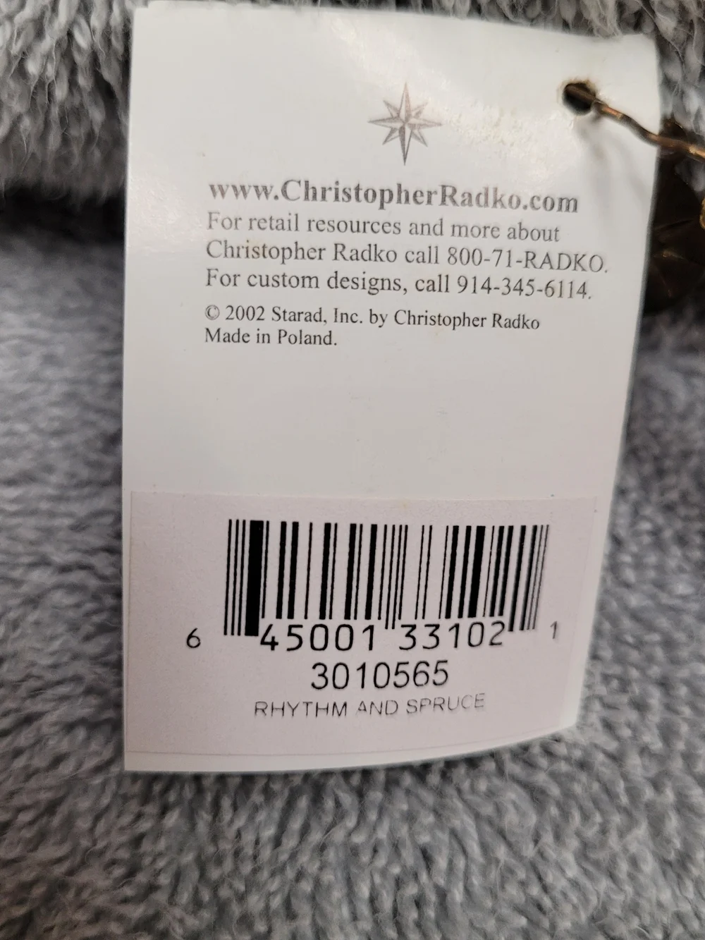 Christopher Radko hand painted